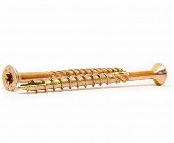 Конструкционный шуруп с потайной головкой 10x180 TORX 40 (50 шт/уп)