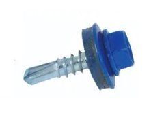Саморез кровельный RAL 5005 4,8Х19 ярко синий по металлу (250 шт/уп)