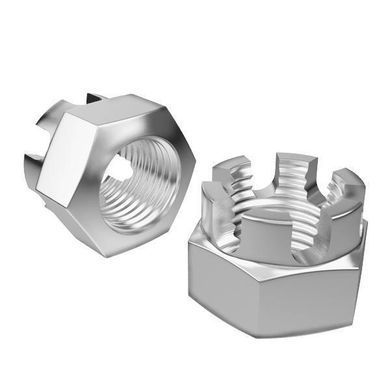 DIN 935 Гайка корончаста М16 кл.м.8 (20 шт/уп)
