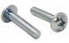 DIN 967 Гвинт М5х70 з напівкруглою голівкою з буртиком (200 шт/уп)